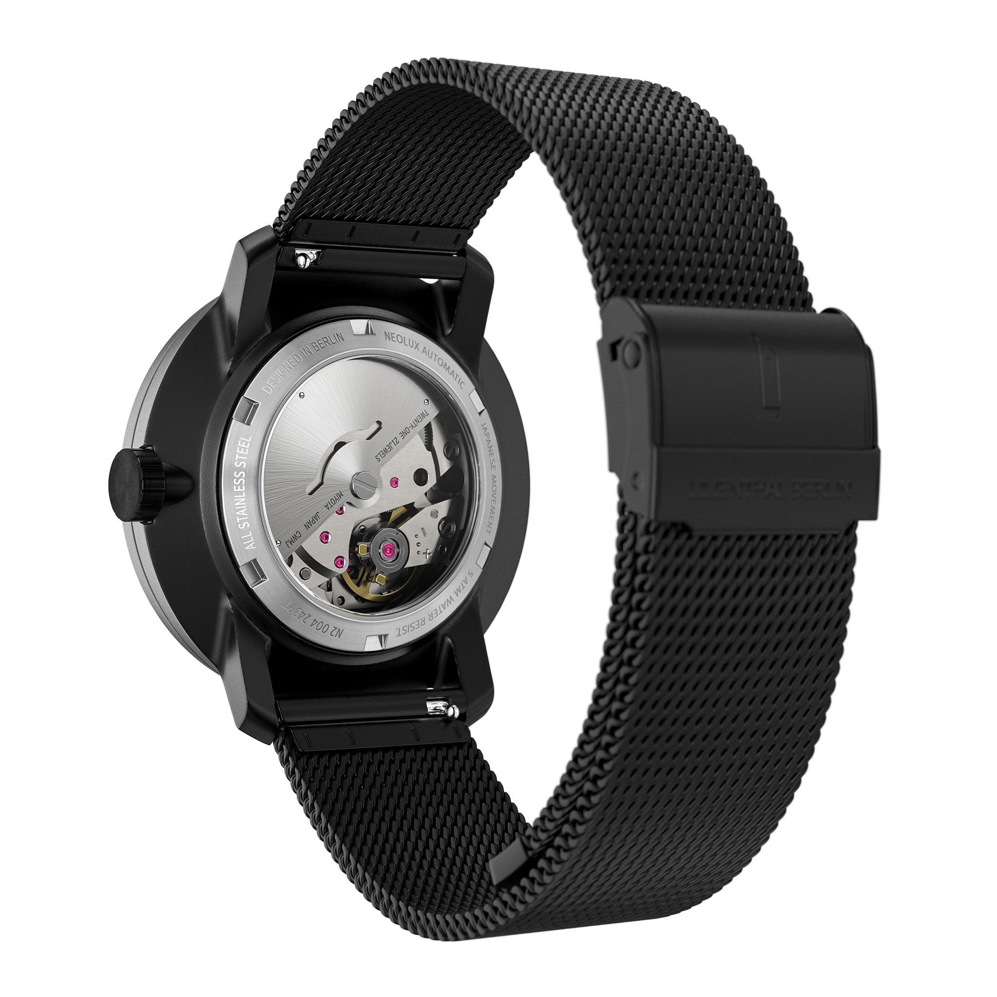 Neolux Day Date Black Blue - Lilienthal Berlin