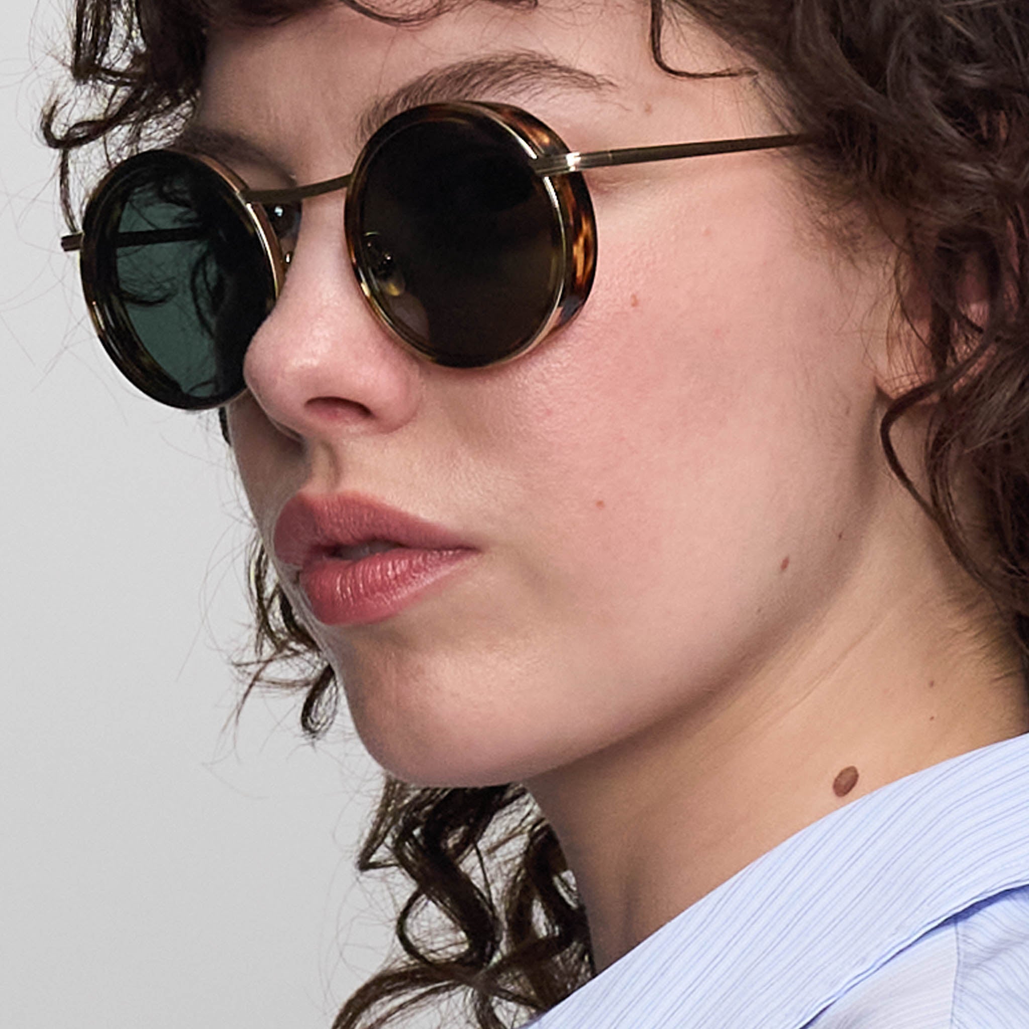 Chillwave – Brushed Gold Tortoise / Green