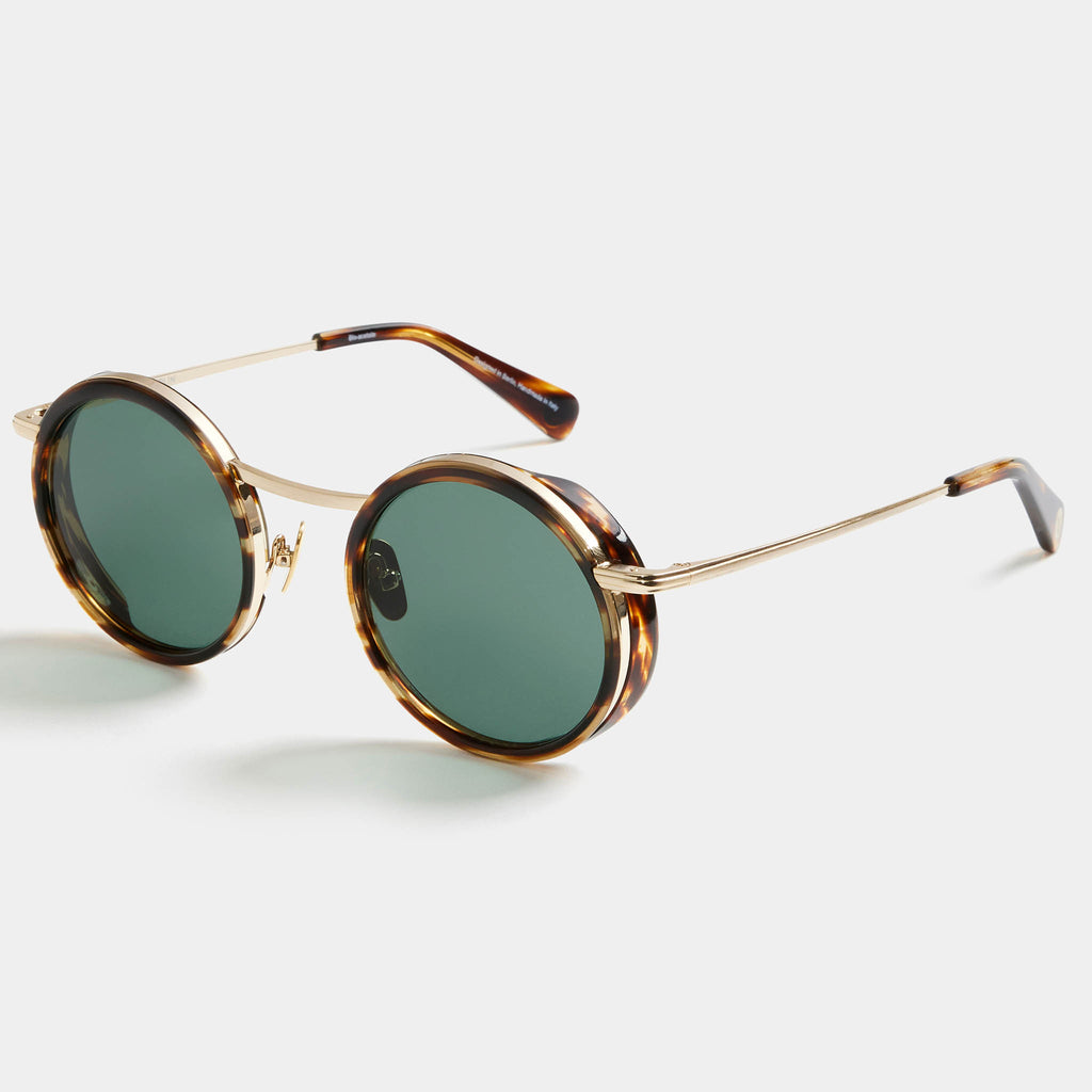Chillwave – Brushed Gold Tortoise / Green
