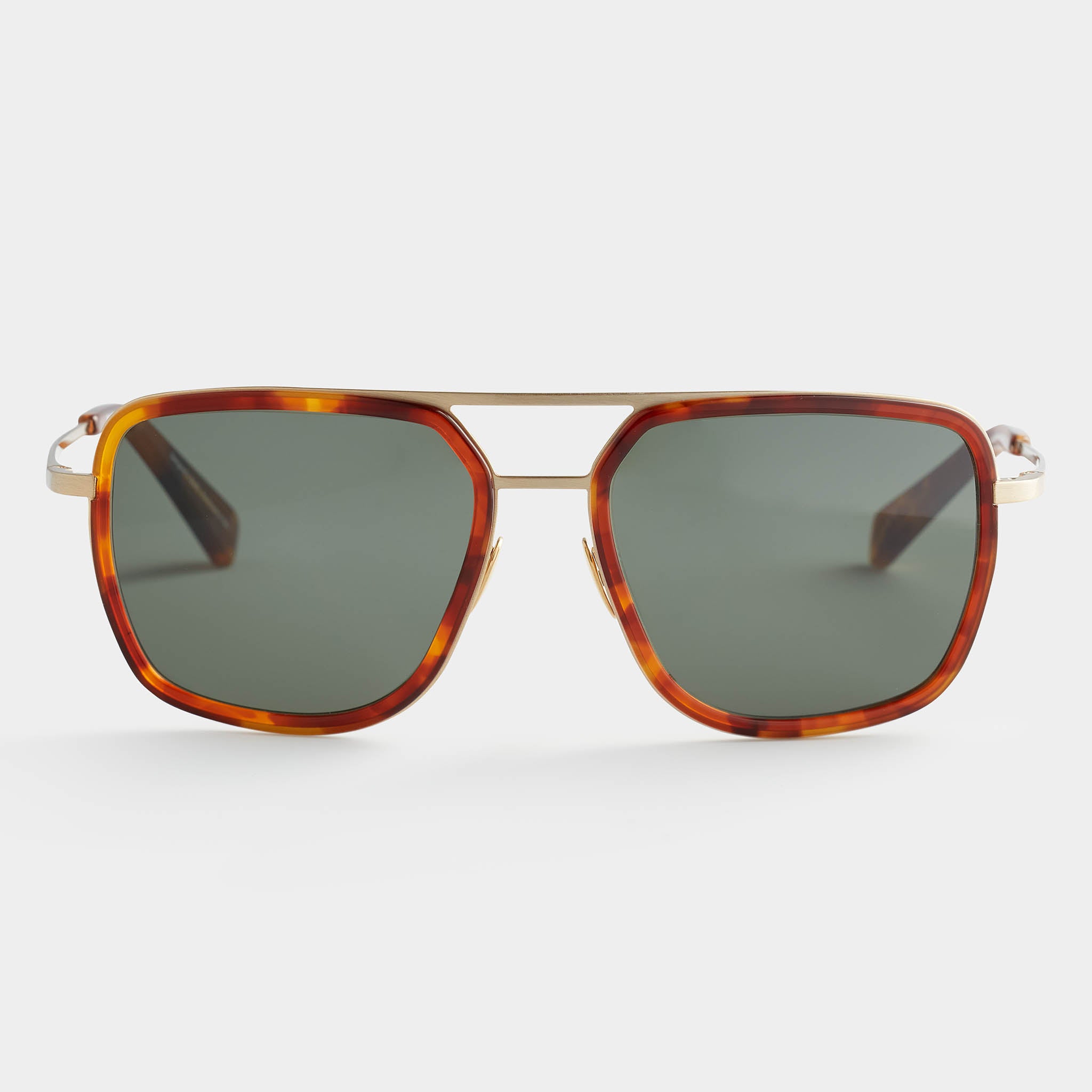 Aero Funk – Brushed Gold Brown / Green