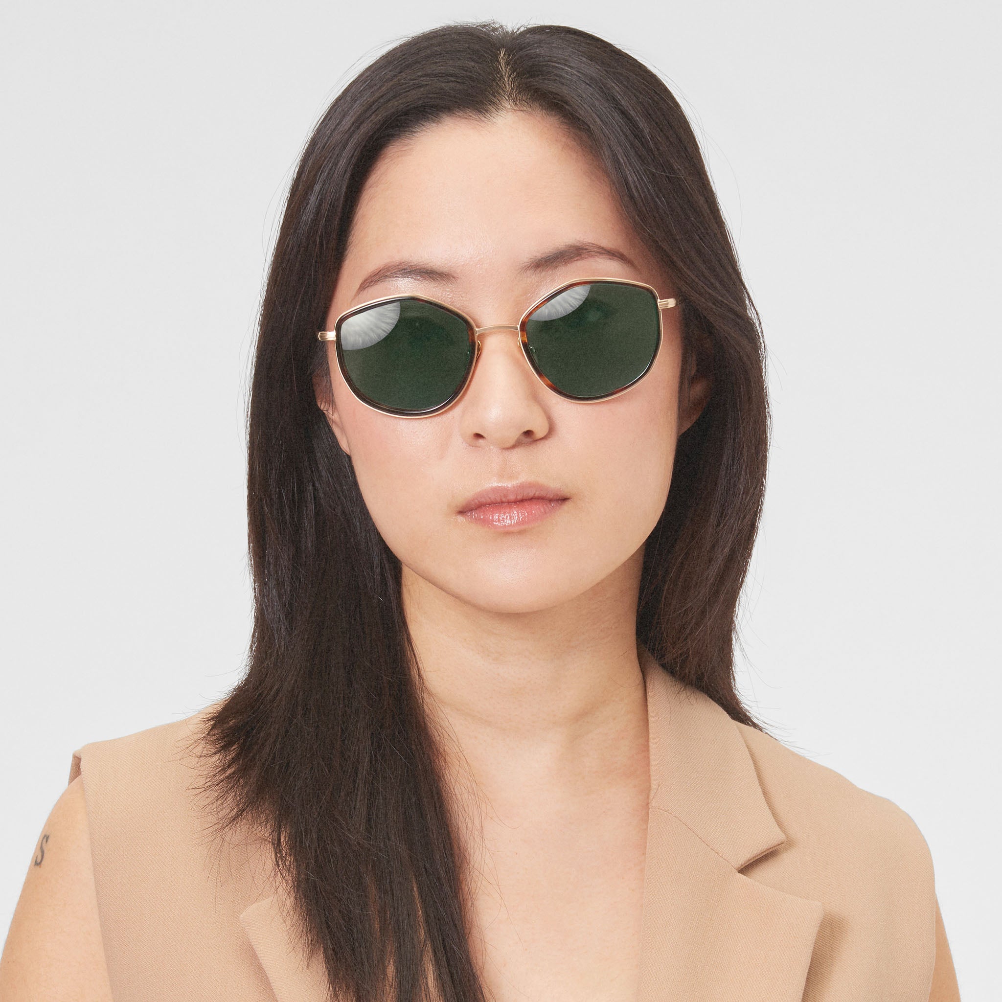 Bit Pop Gold Tortoise Green - Lilienthal Berlin