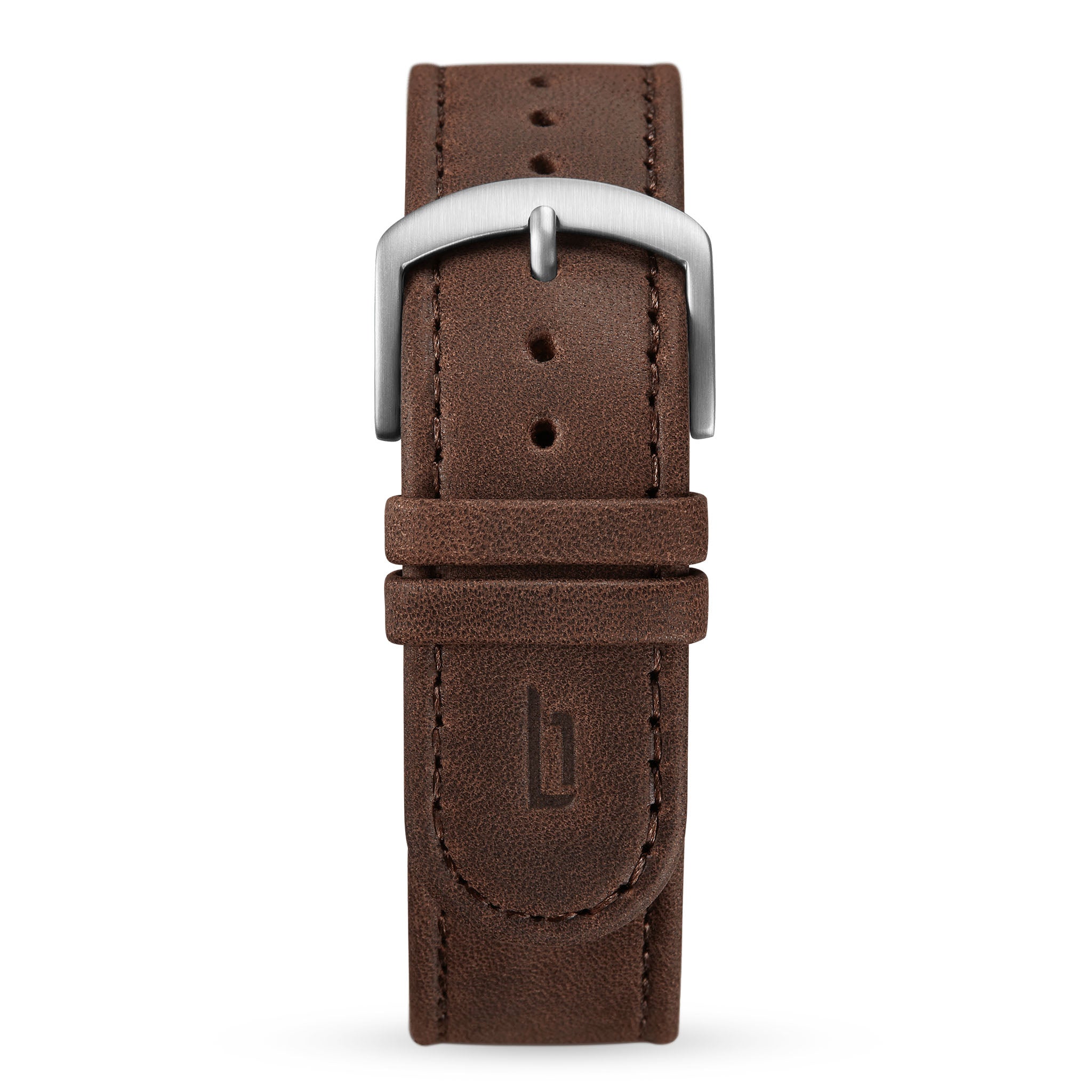 Leather Dark brown Brushed - Lilienthal Berlin