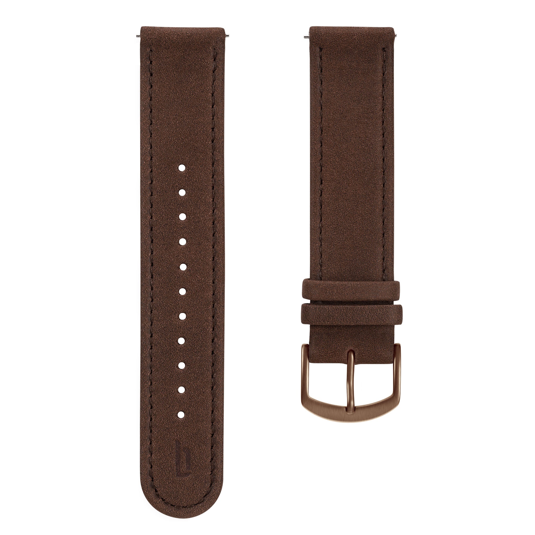 Leather Dark brown Brushed - Lilienthal Berlin