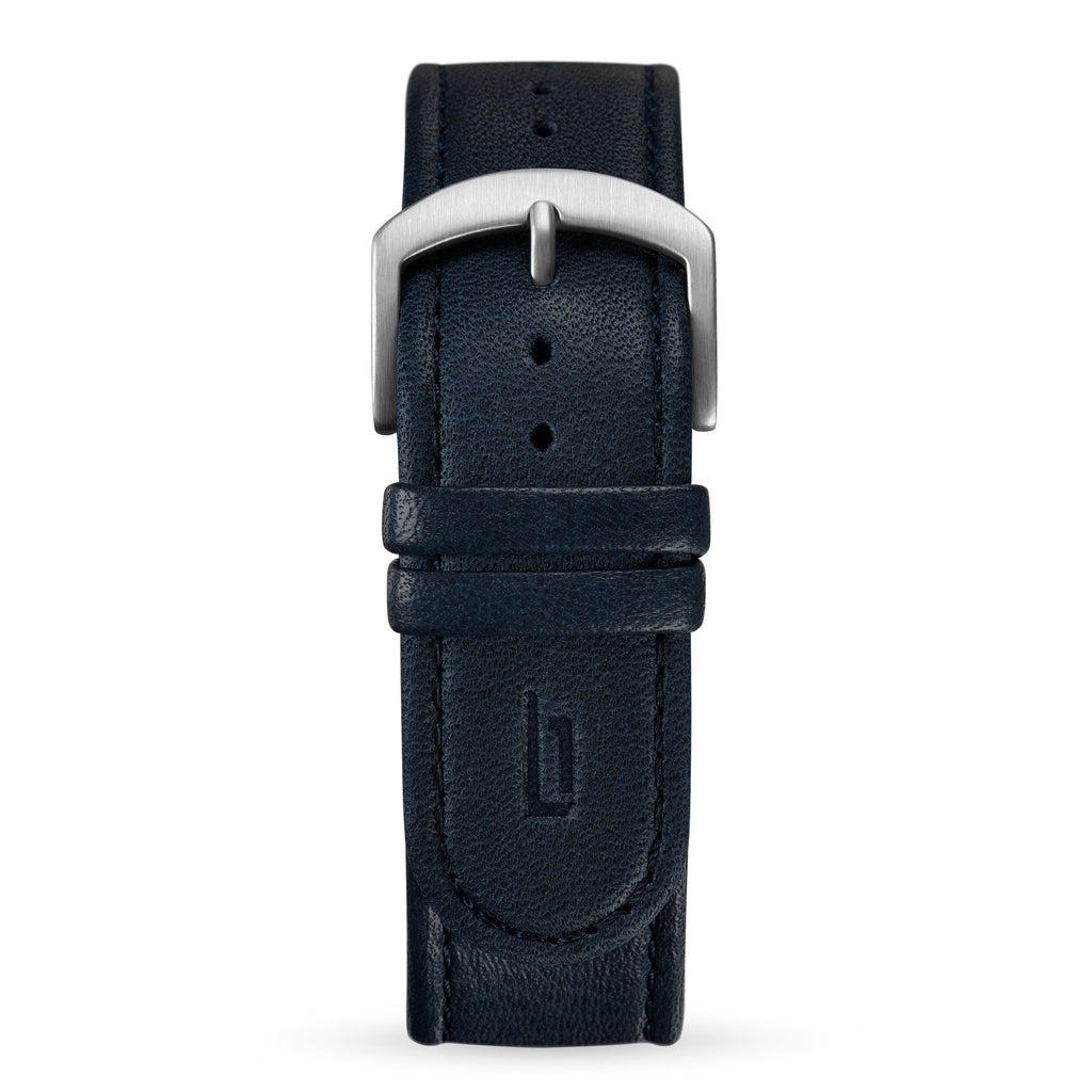 Leather Dark blue Brushed - Lilienthal Berlin