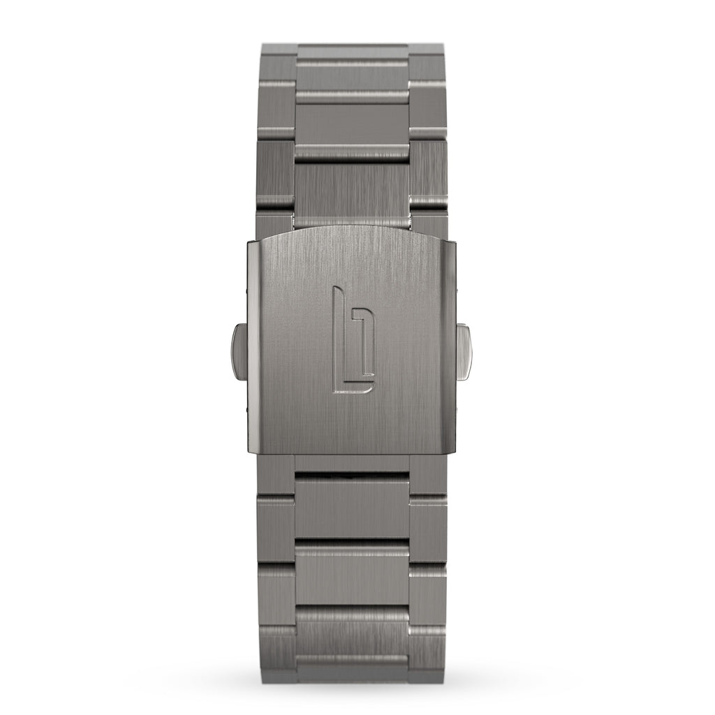 Stainless Steel Strap – Anthracite Brushed