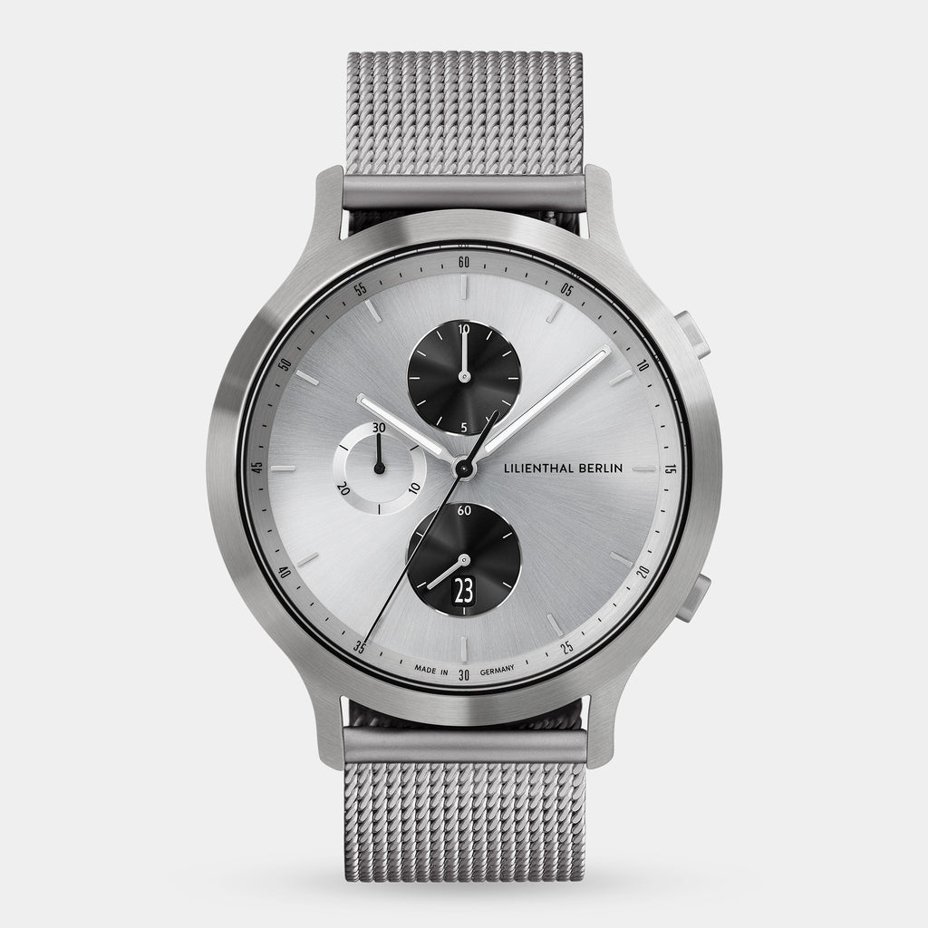 Chronograph – Duality Silver Black
