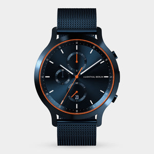 Chronograph Blue Orange - Lilienthal Berlin