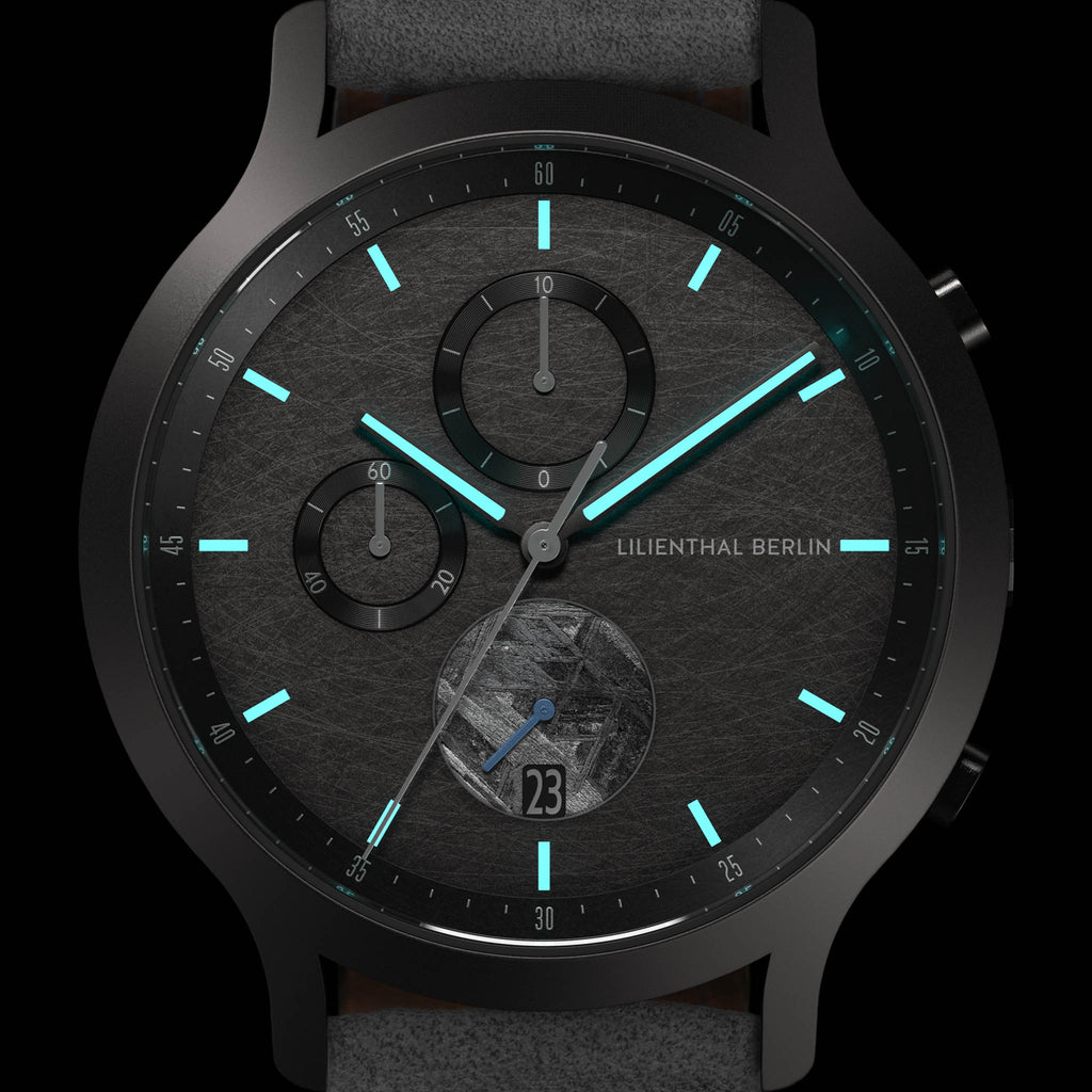 Chronograph Meteorite – Cosmic Gray