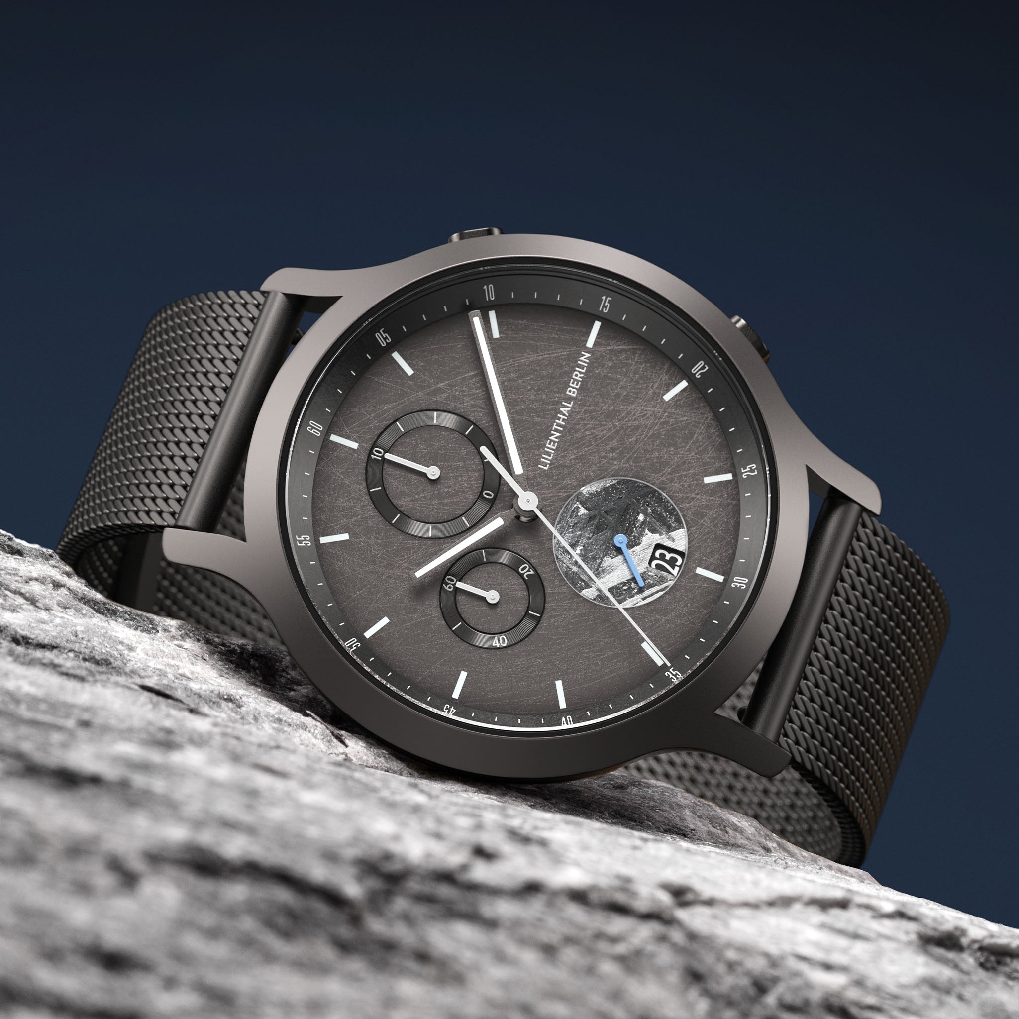 Chronograph Meteorite – Cosmic Gray
