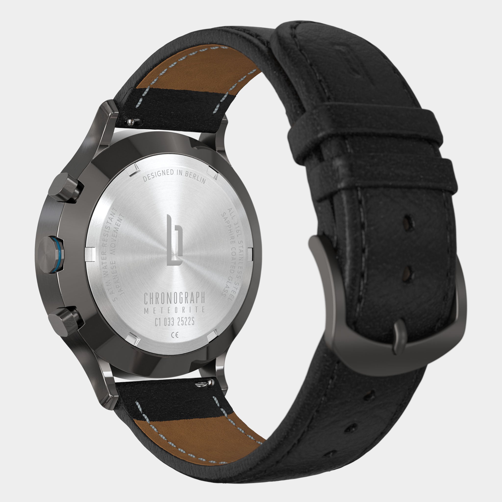 Chronograph Meteorite – Midnight Gold