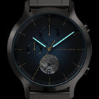 Chronograph Meteorite – Midnight Gold