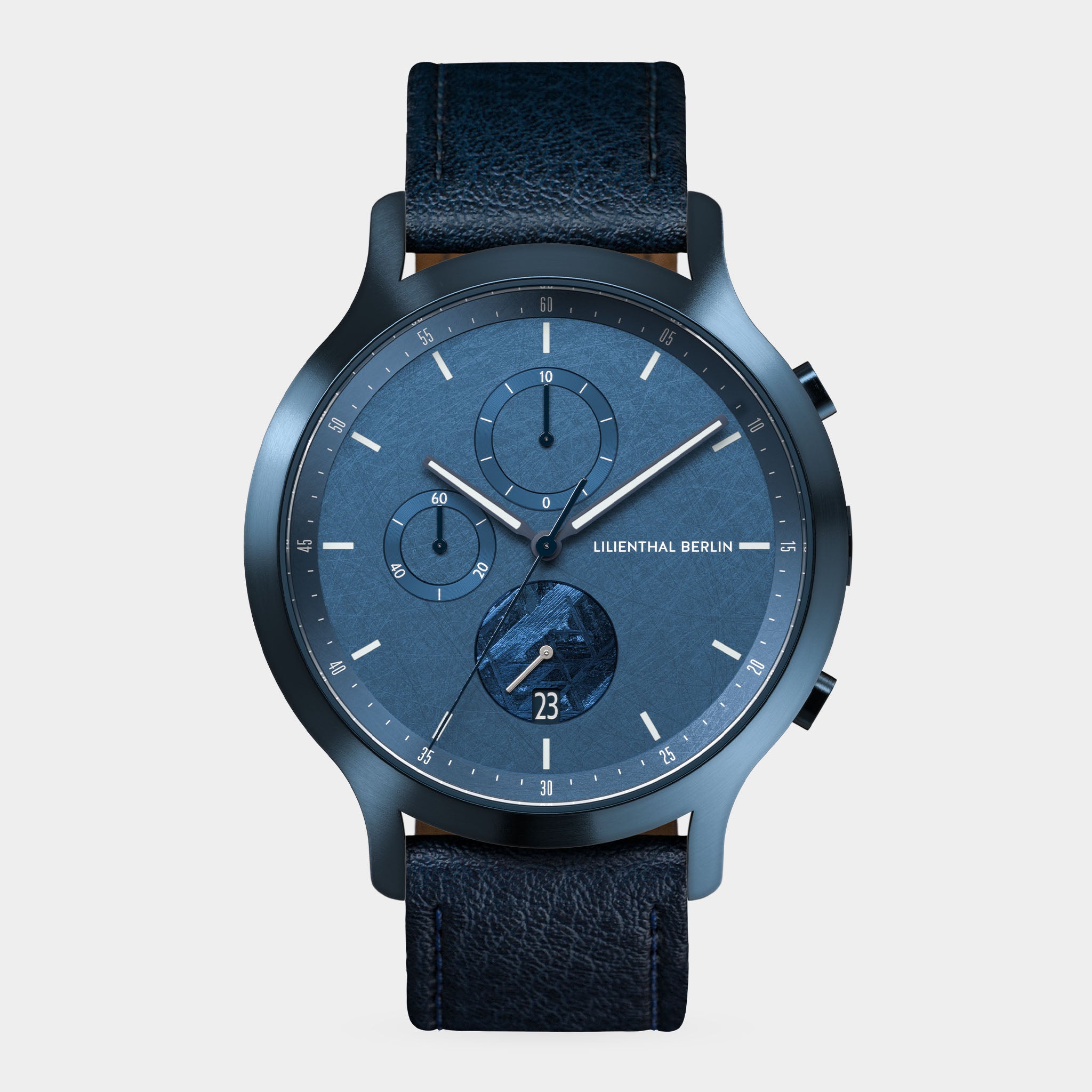 Chronograph Meteorite – Stellar Blue