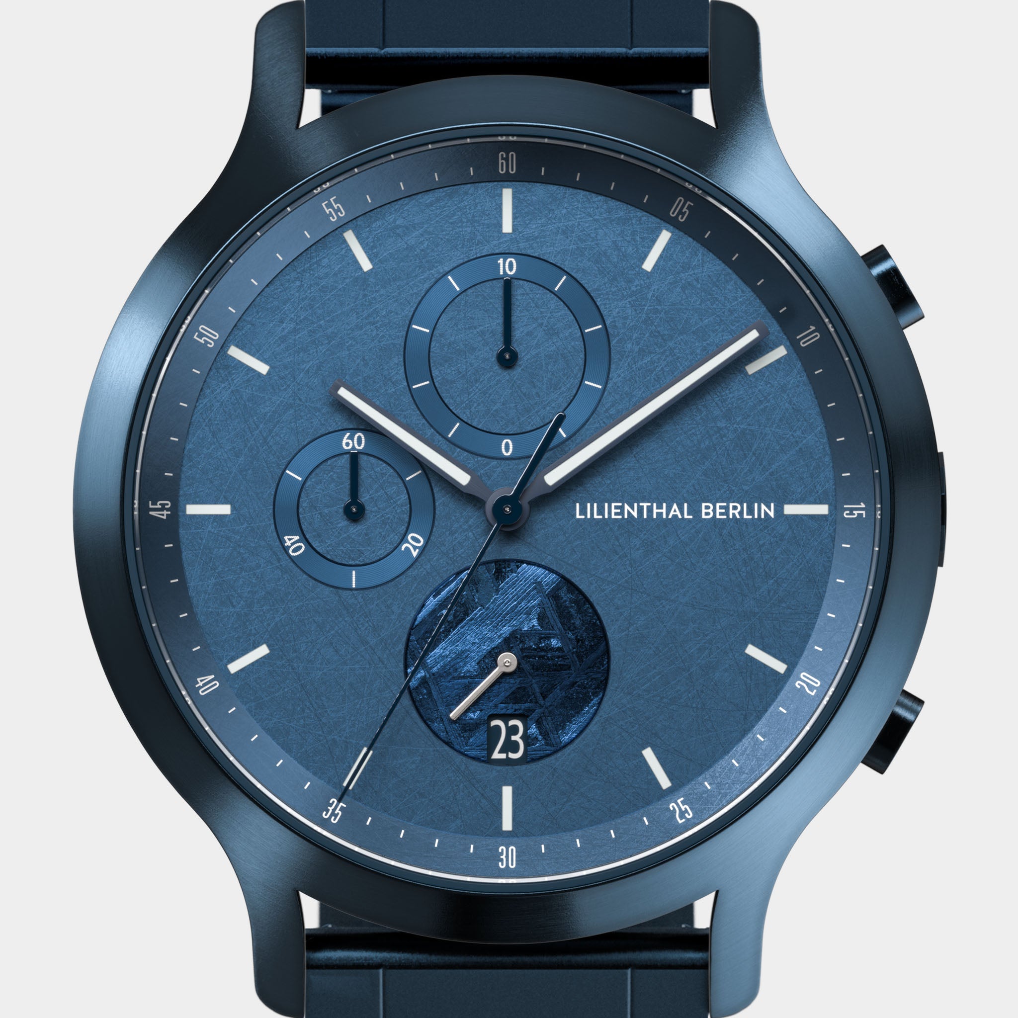 Chronograph Meteorite – Stellar Blue