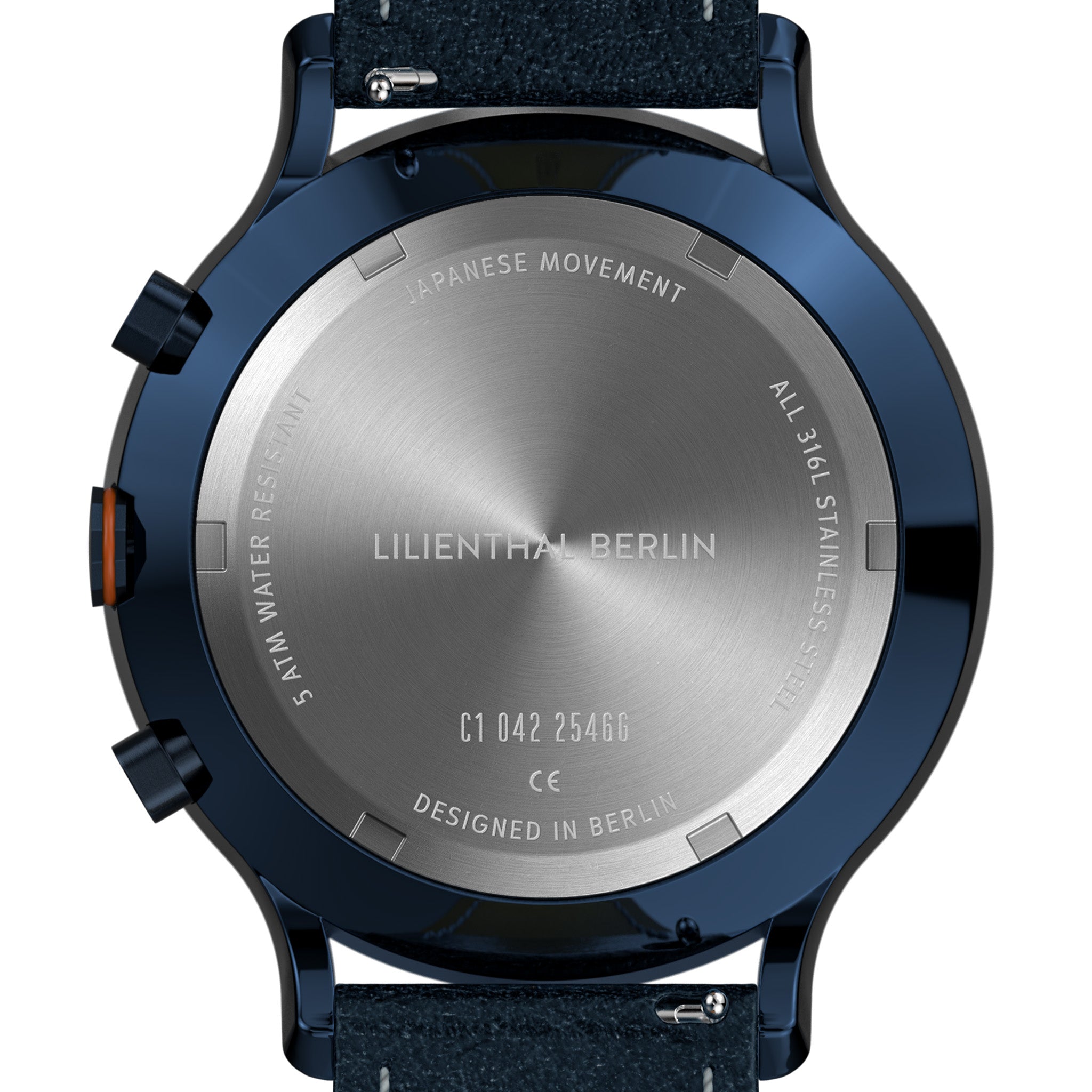 Chronograph – Blue Orange