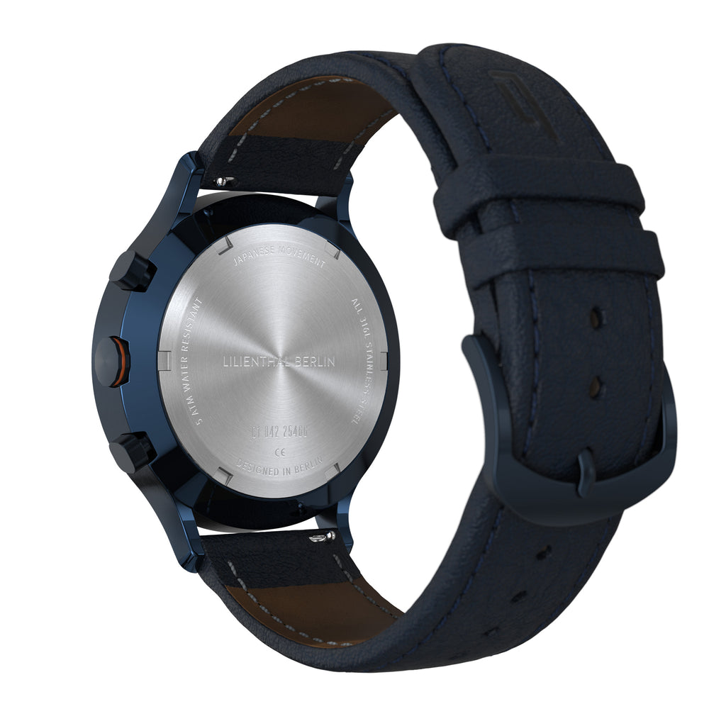 Chronograph – Blue Orange