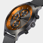 Chronograph LP – Dark Silver Orange