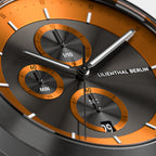 Chronograph LP – Dark Silver Orange