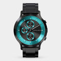 Chronograph LP – Black Cyan