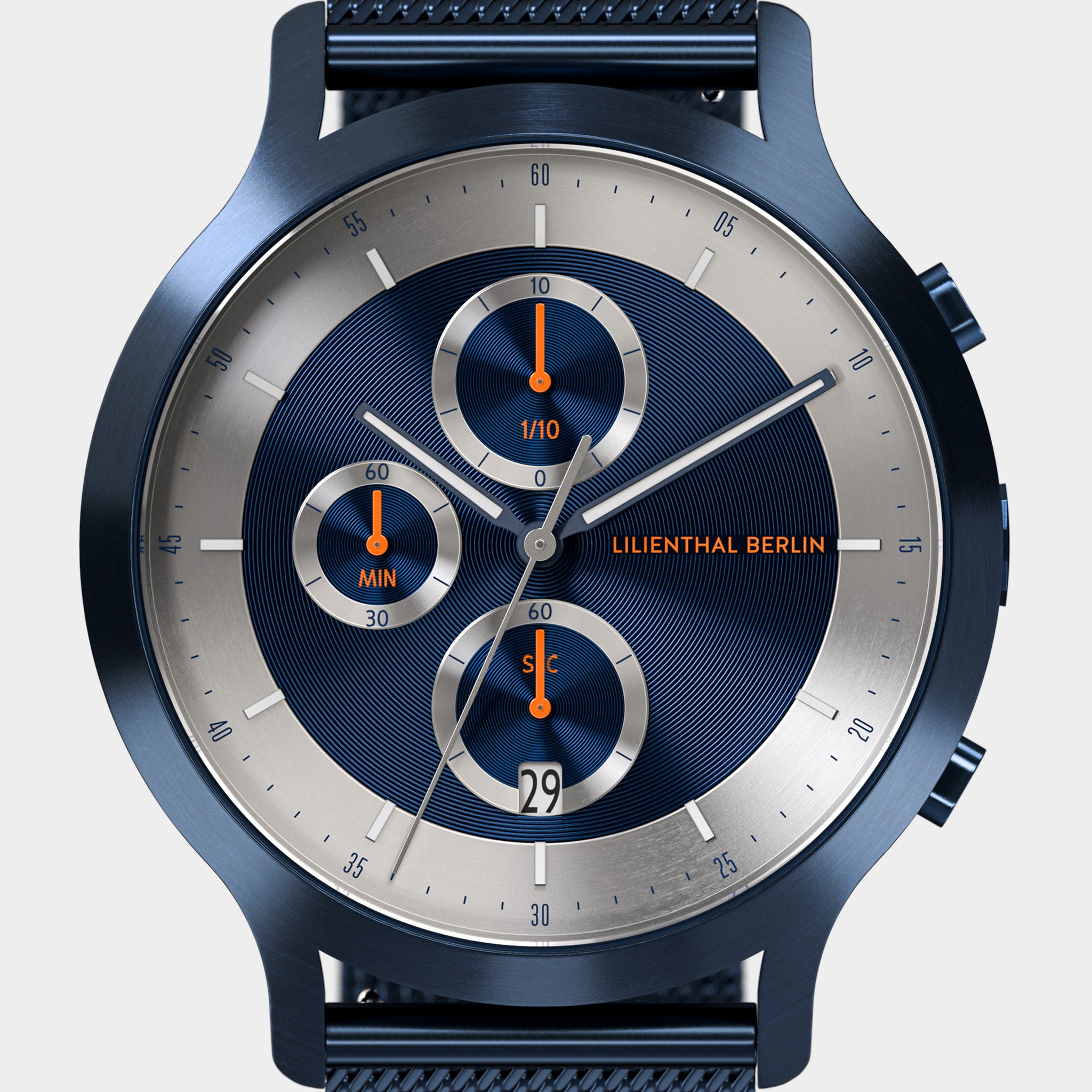Chronograph LP – Blue Silver
