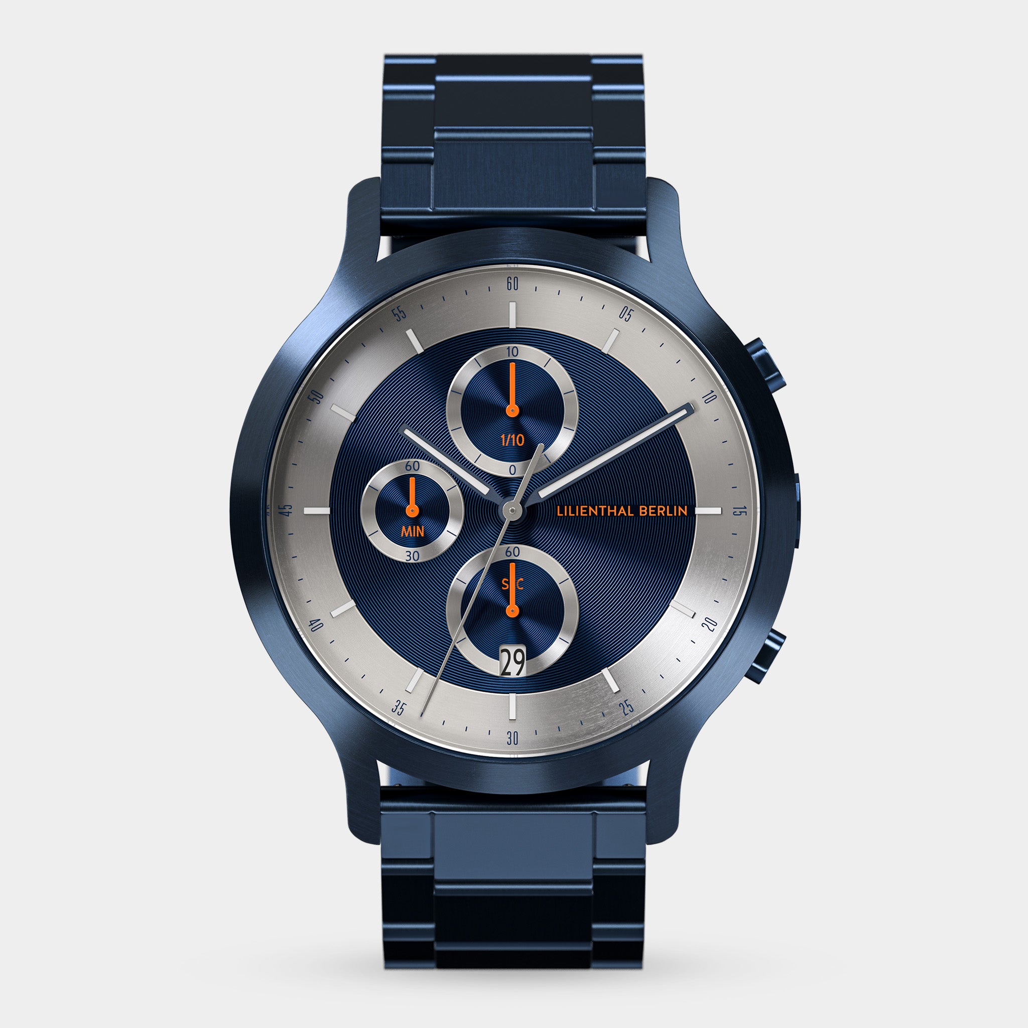 Chronograph LP – Blue Silver