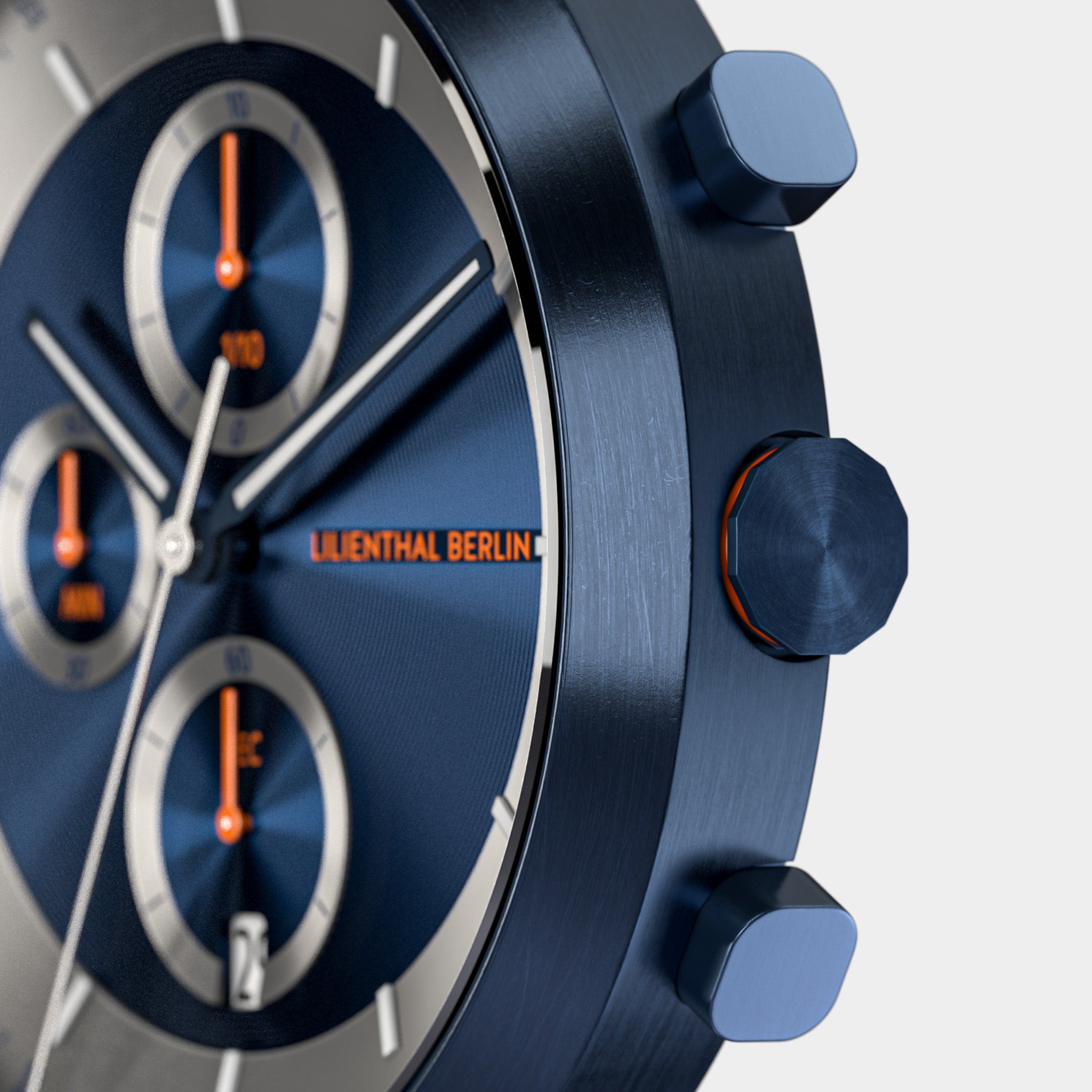 Chronograph LP – Blue Silver