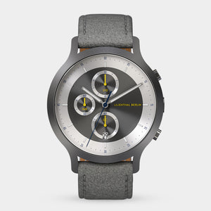 Chronograph LP – Dark Silver White