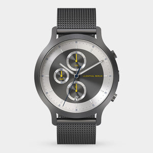 Chronograph LP – Dark Silver White