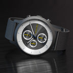 Chronograph LP – Dark Silver White