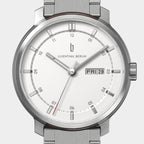 Neolux Day Date – Silver White