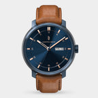 Neolux Day Date Blue Rose Gold - Lilienthal Berlin