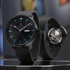 Neolux Day Date Black Blue - Lilienthal Berlin