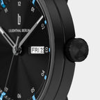 Neolux Day Date – Black Blue