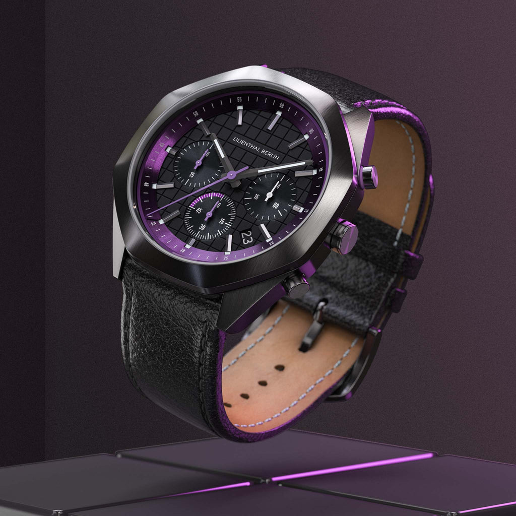 Octachrono – Dark Silver Purple