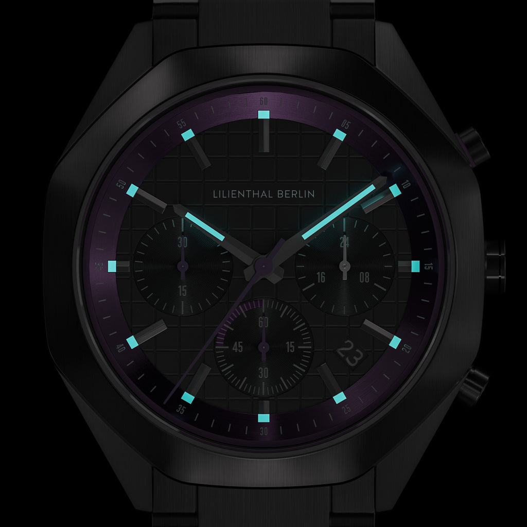 Octachrono – Dark Silver Purple