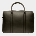 Classic Briefcase Cactus Leather Khaki - Lilienthal Berlin