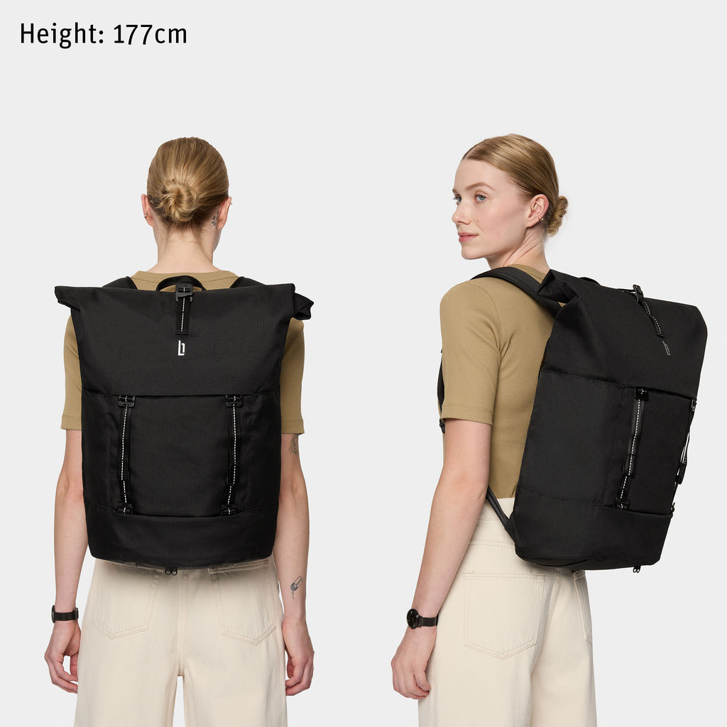 Urbaneer Rolltop Black Reflective - Lilienthal Berlin