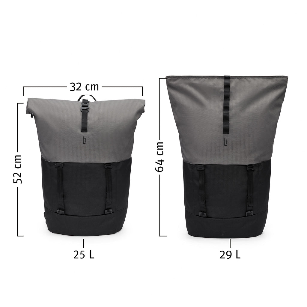 Urbaneer Rolltop Charcoal - Lilienthal Berlin