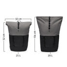 Urbaneer Rolltop Charcoal - Lilienthal Berlin