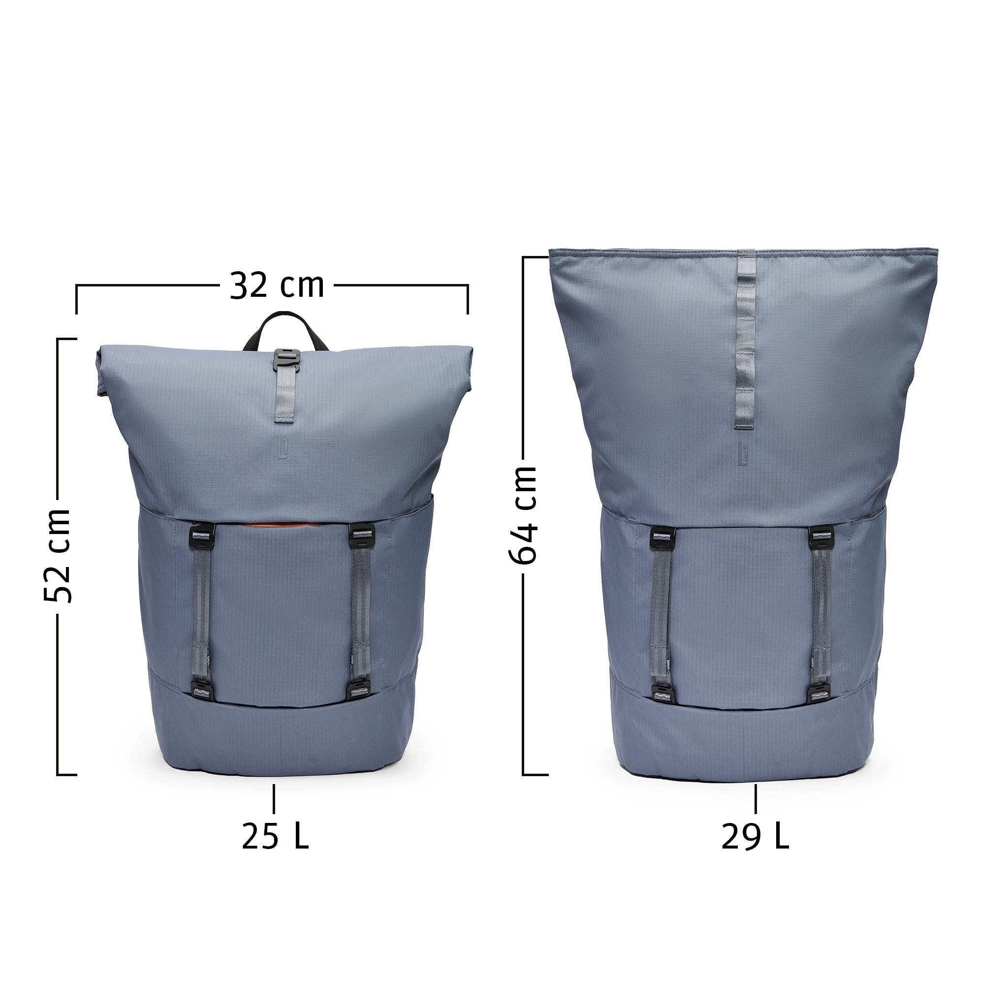Urbaneer Rolltop Slate Blue - Lilienthal Berlin