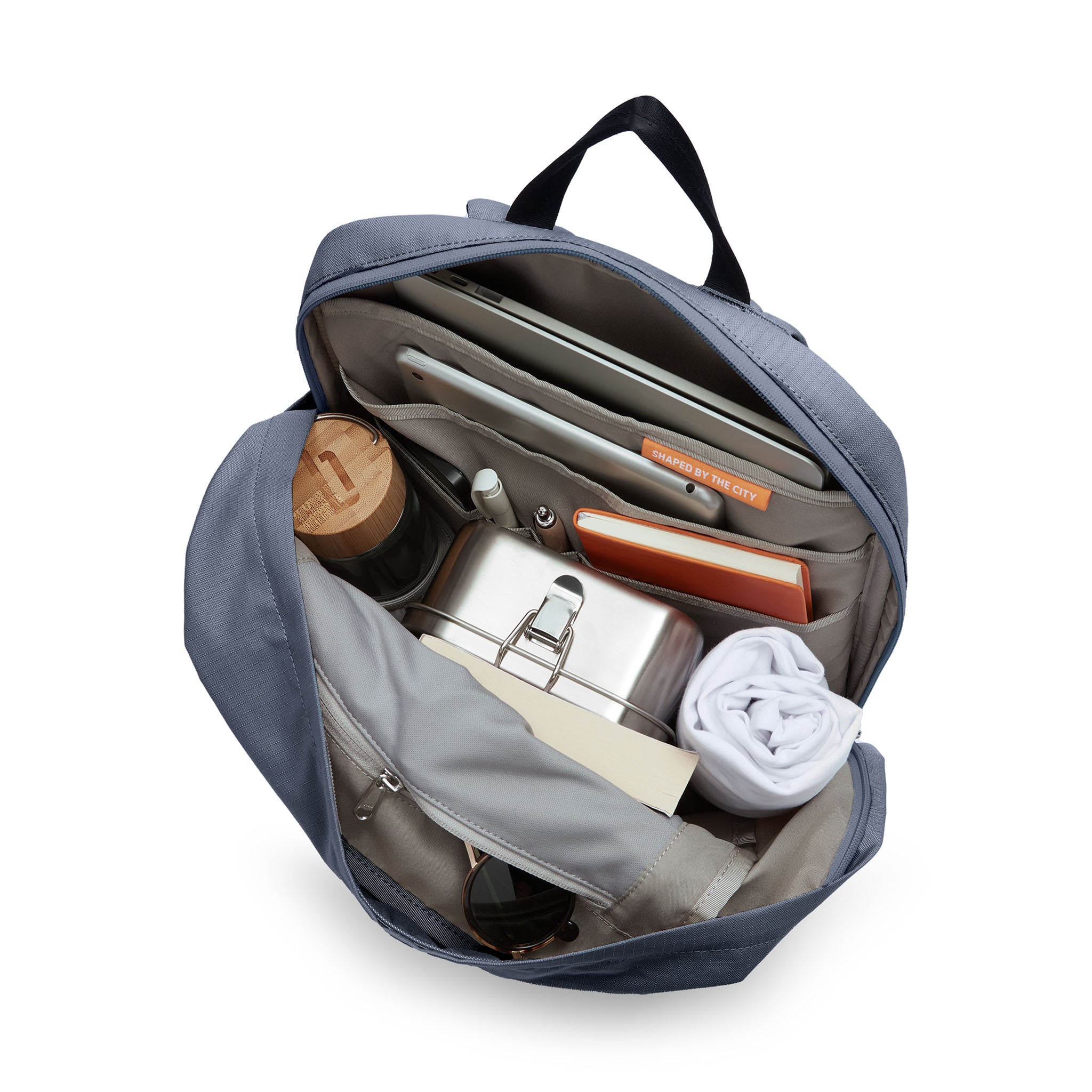 Urbaneer 3-in-1 Daypack Recycled Polyester Slate Blue - Lilienthal Berlin