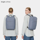 Urbaneer 3-in-1 Daypack Recycled Polyester Slate Blue - Lilienthal Berlin