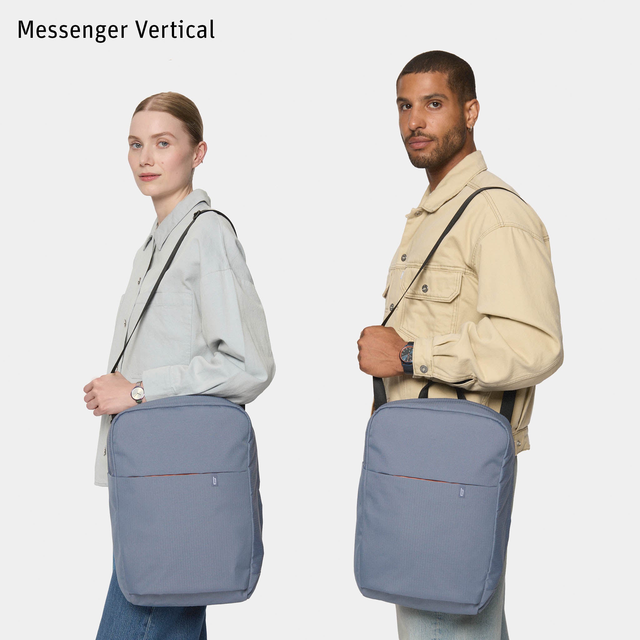 Urbaneer 3-in-1 Daypack Recycled Polyester Slate Blue - Lilienthal Berlin