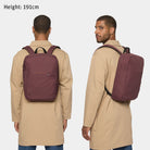 Urbaneer 3-in-1 Daypack Recycled Polyester Aubergine - Lilienthal Berlin