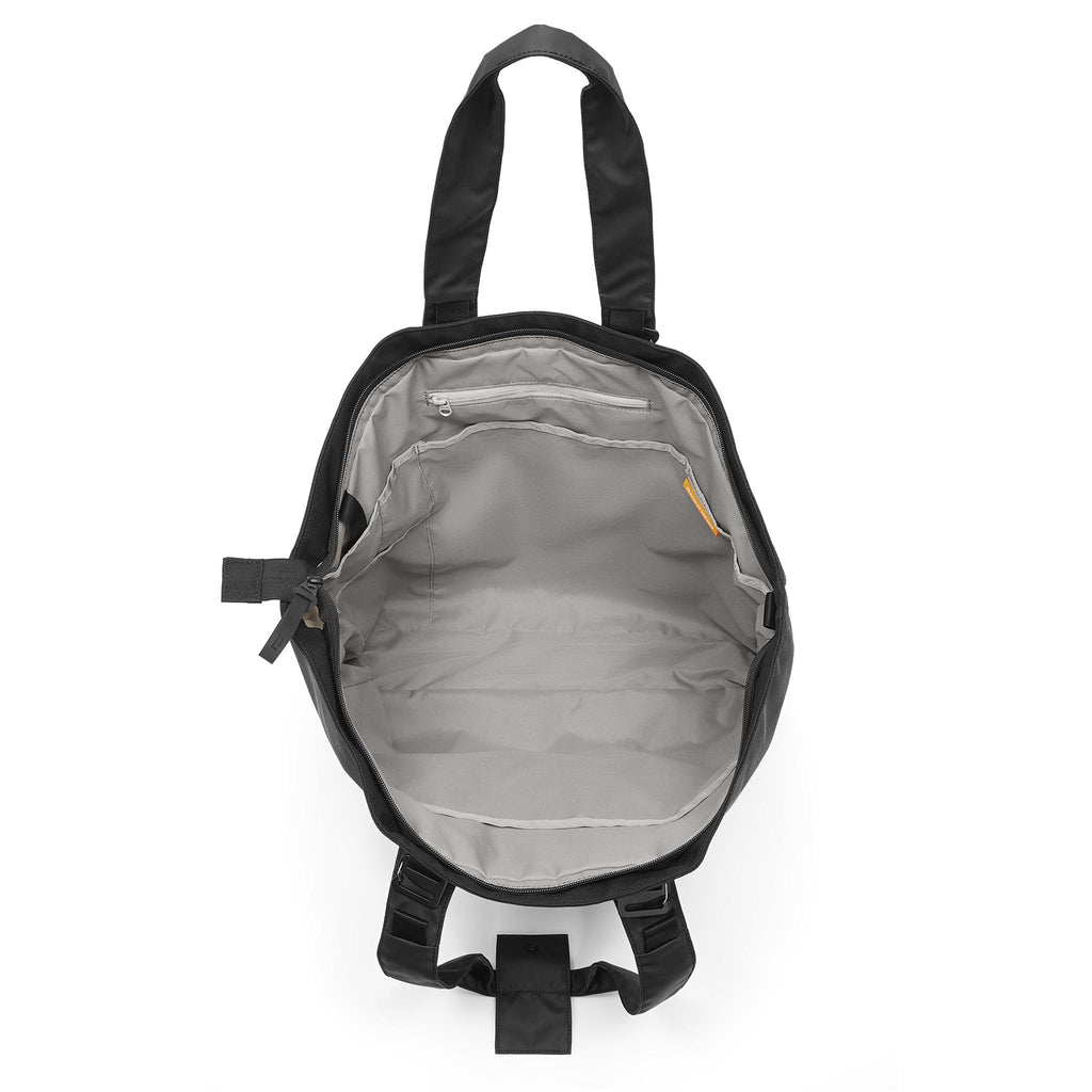 Tote Bag Recycled Polyester Black - Lilienthal Berlin