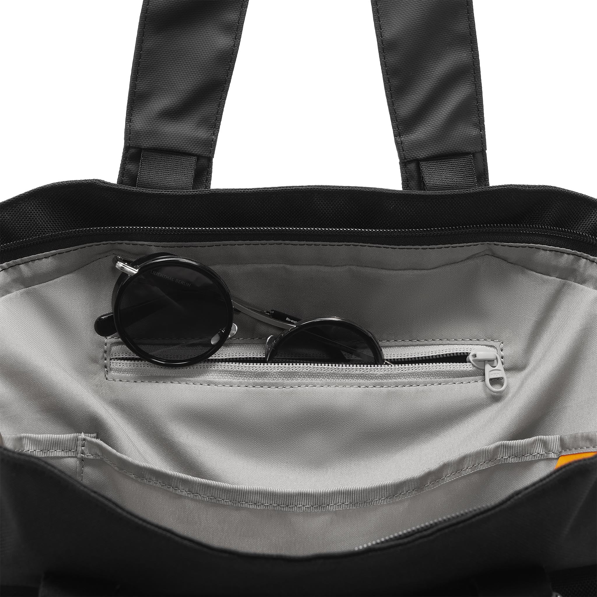 Tote Bag Recycled Polyester Black - Lilienthal Berlin