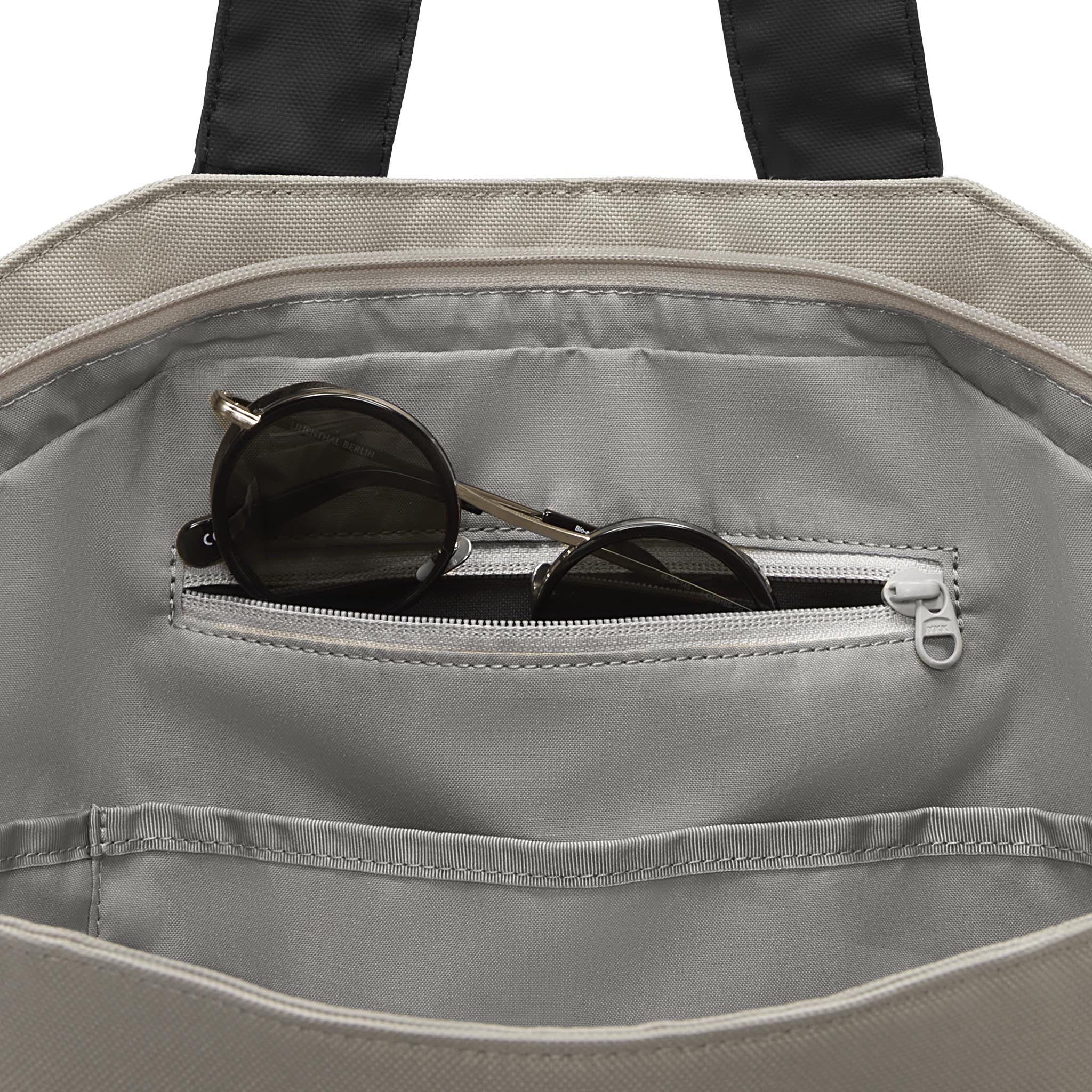 Tote Bag Recycled Polyester Beige - Lilienthal Berlin