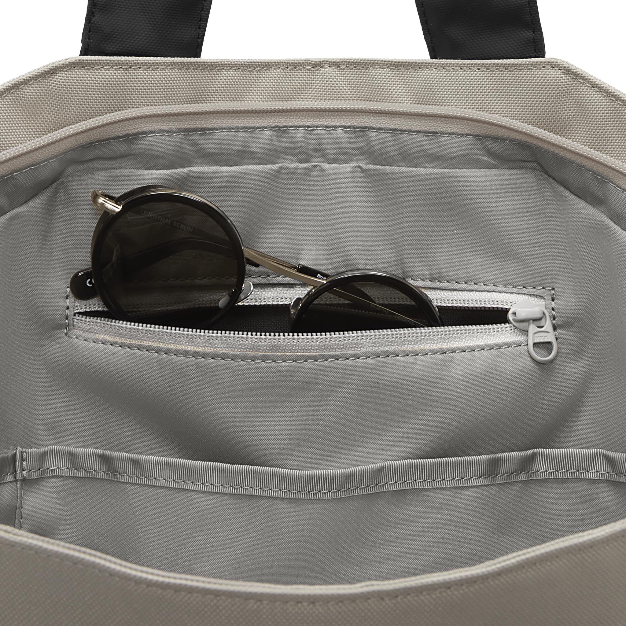 Tote Bag Recycled Polyester Beige - Lilienthal Berlin