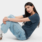 Circular T-Shirt – Navy