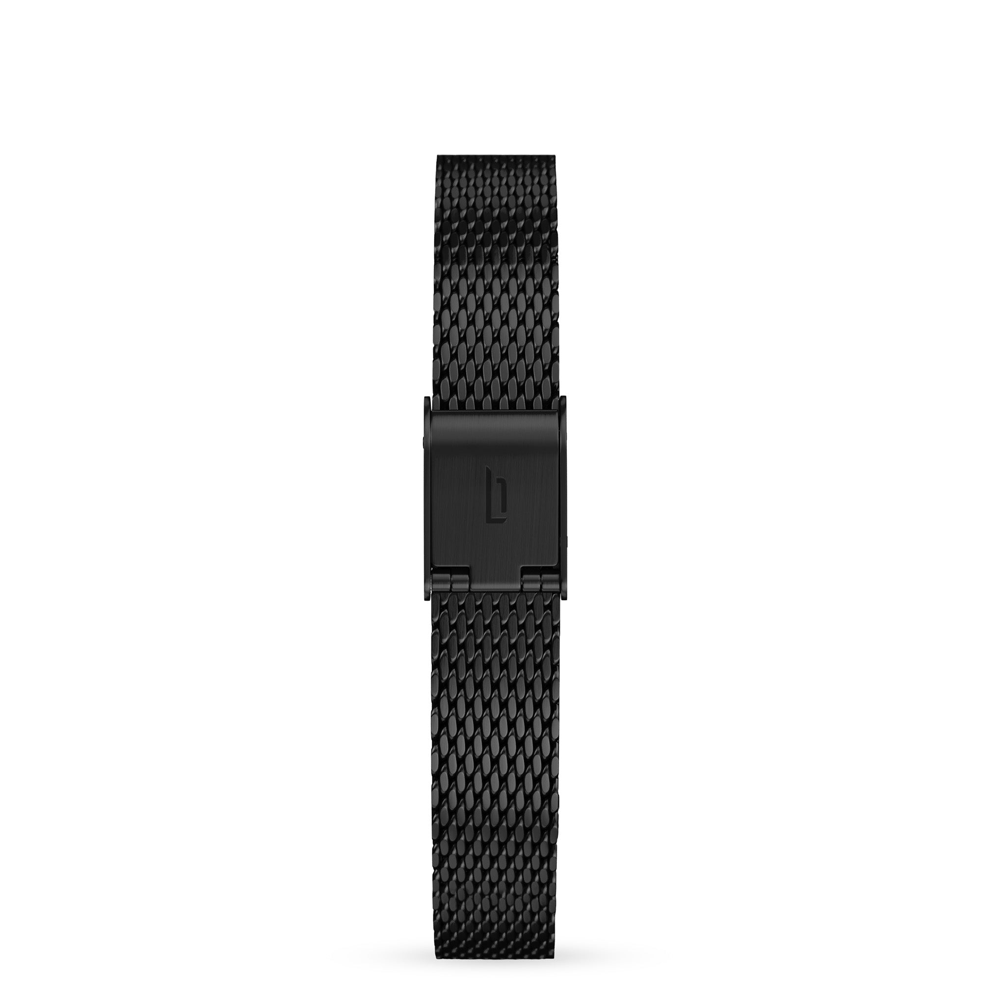 Mesh Strap – Black Brushed