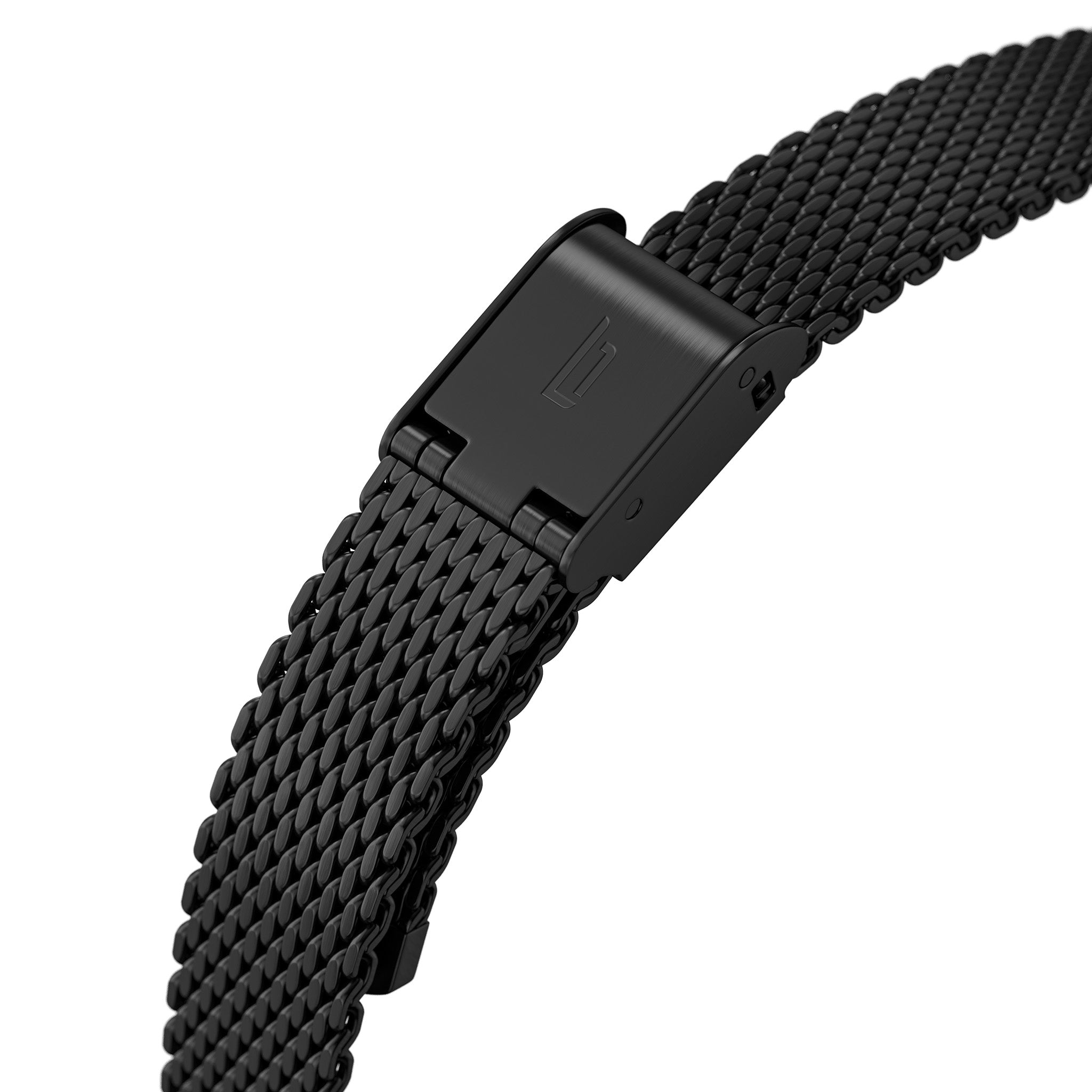 Mesh Strap – Black Brushed